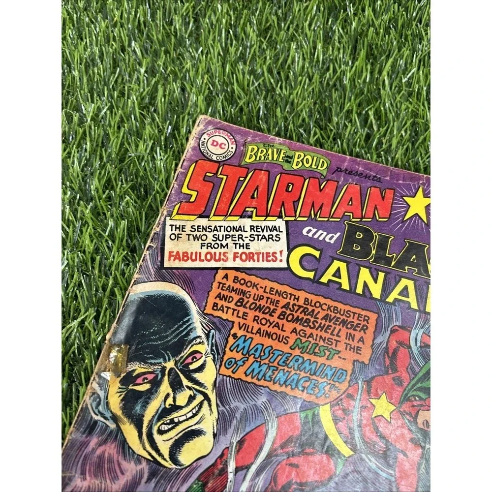 Vintage DC Comics Mixed Lot (2) – Bomba‎ the Jungle Boy + Starman & Black Canary